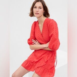 Gap wrap dress XL tall